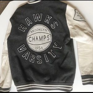 True Religion varsity jacket